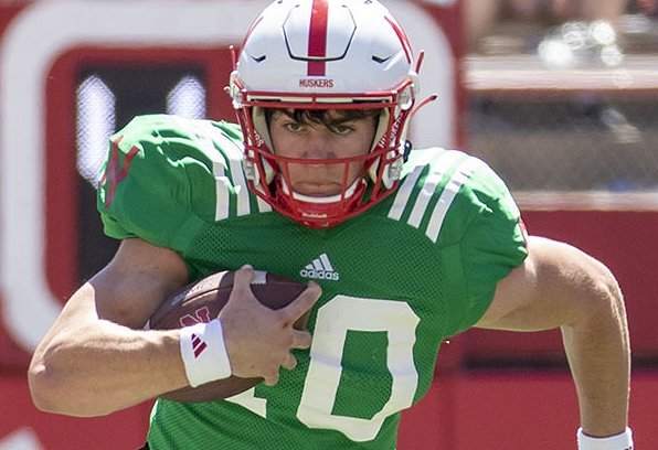 Heinrich Haarberg, Nebraska football quarterback
